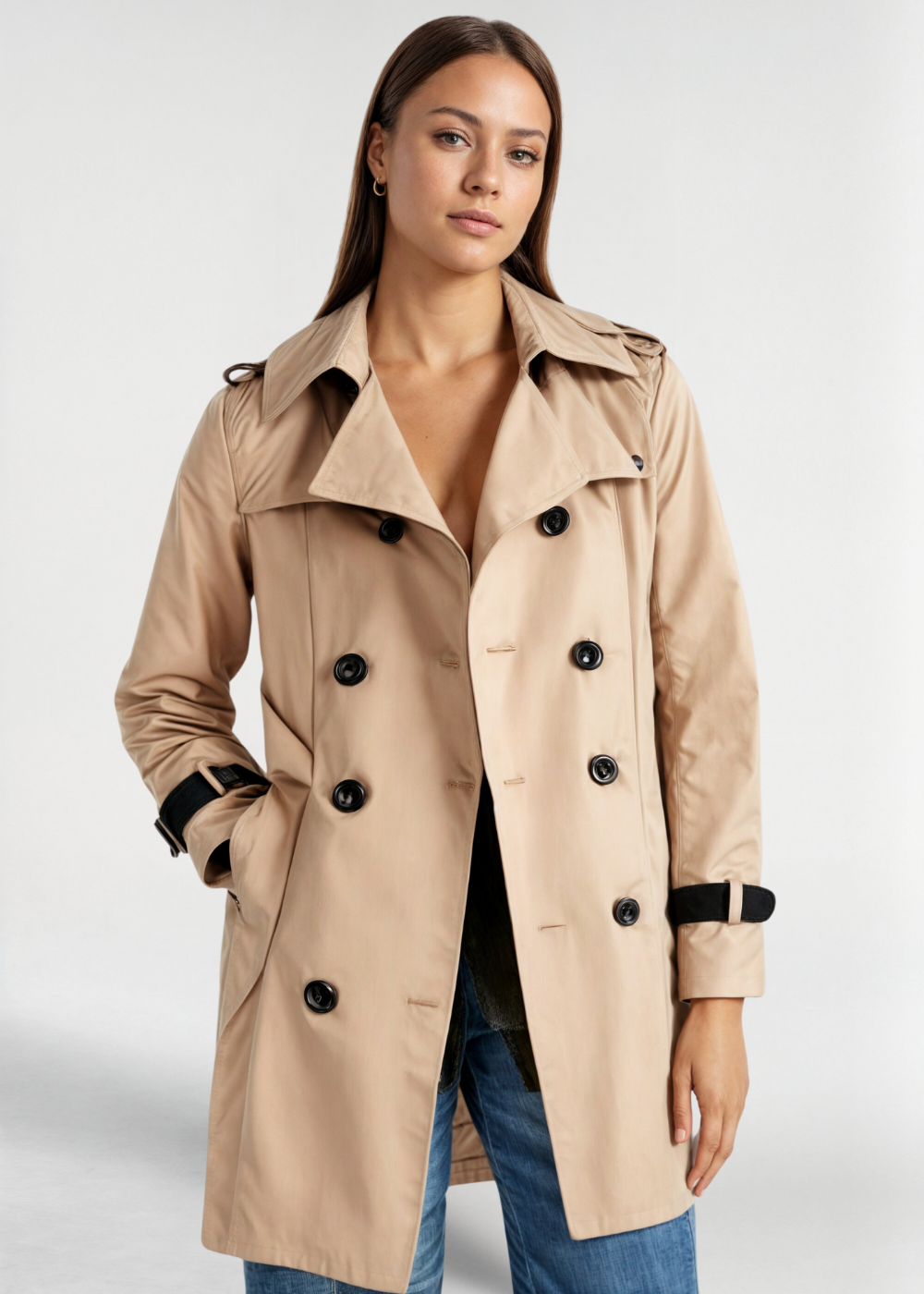 Harriet Double Trench