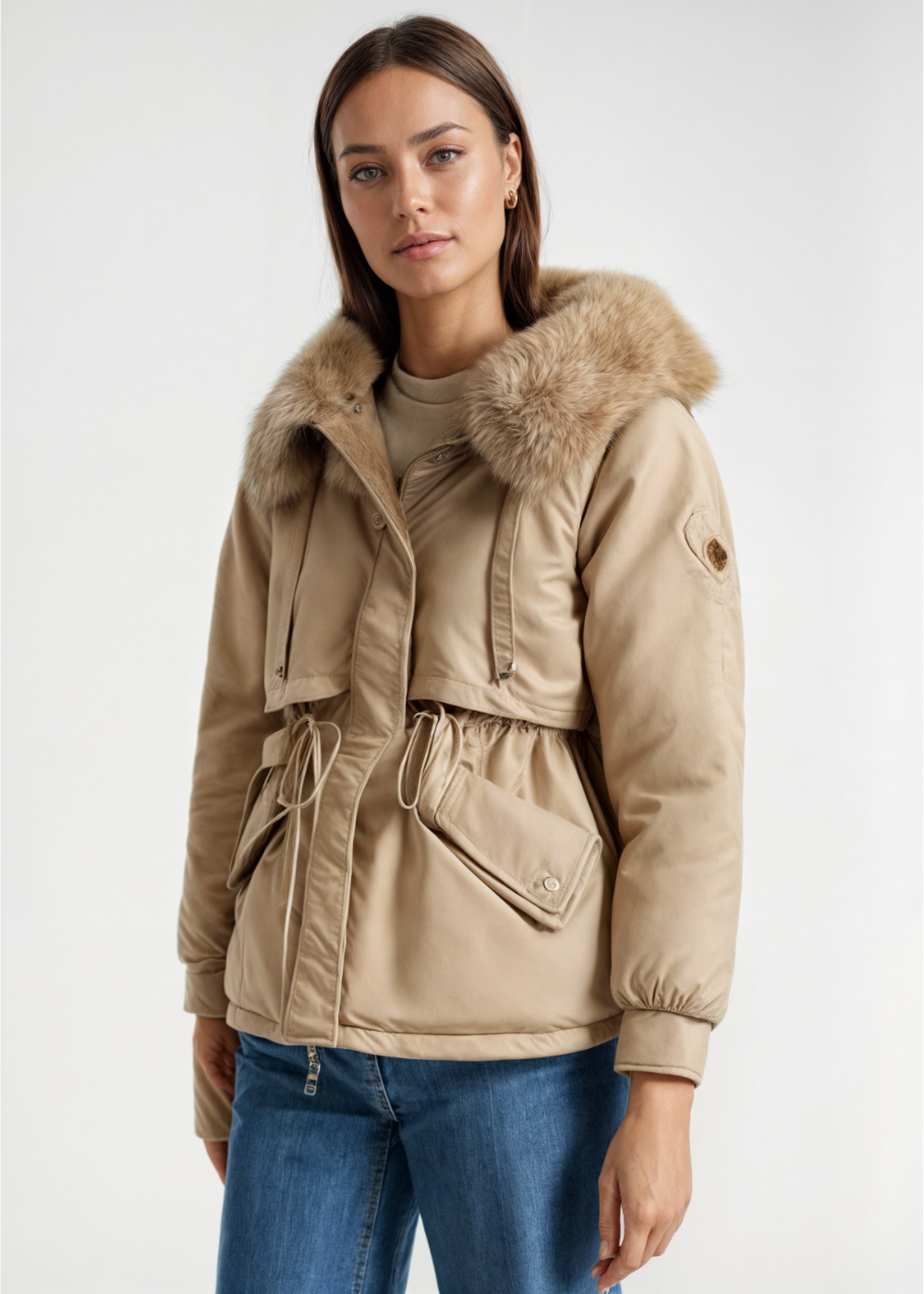 Arabella Faux Fur Parka