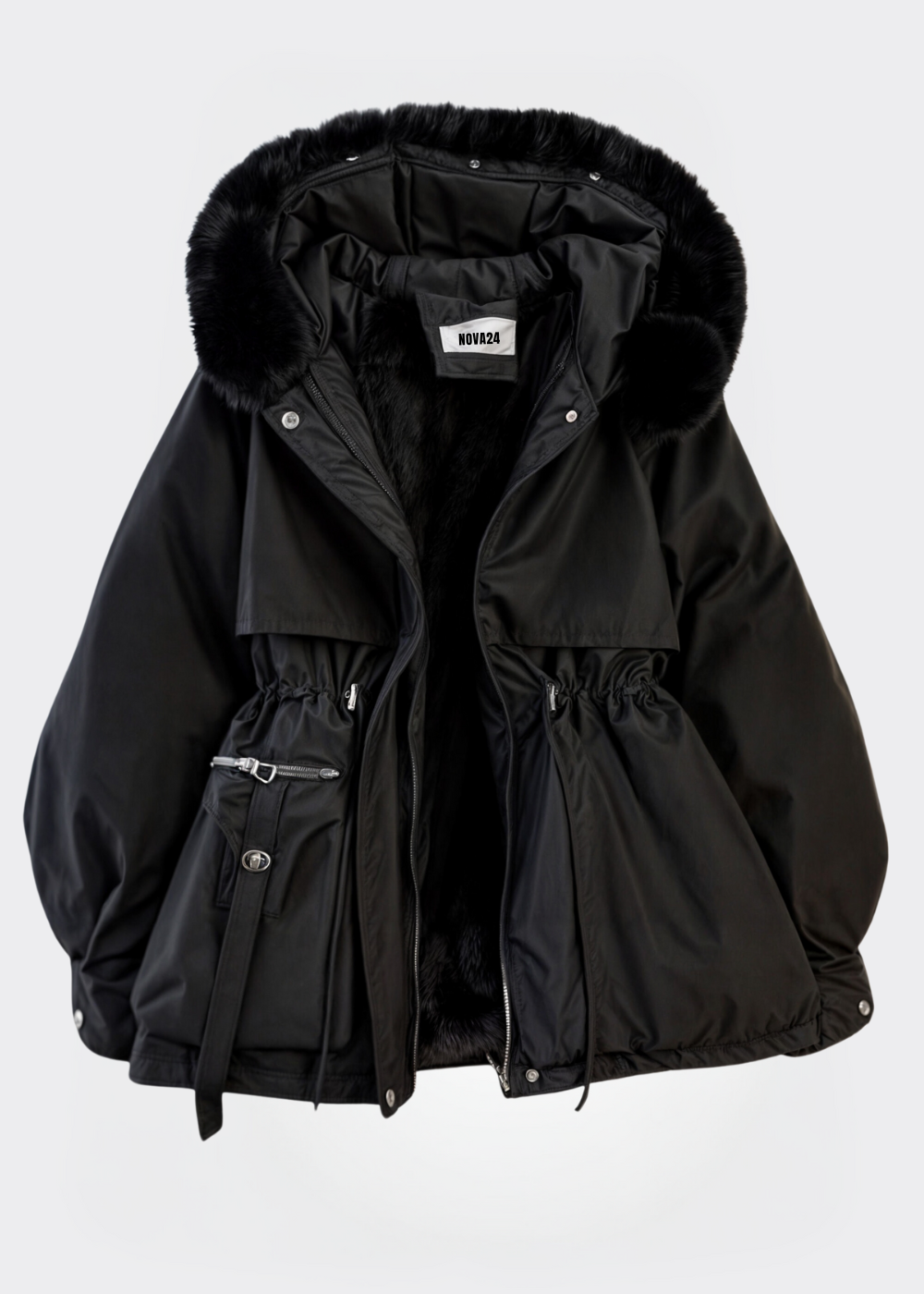 Arabella Faux Fur Parka